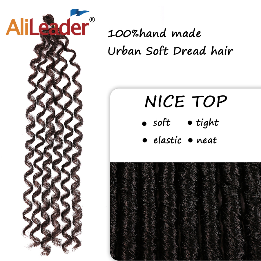 Pre-loop African Bounce Synthetic Crochet Hair Faux Locs