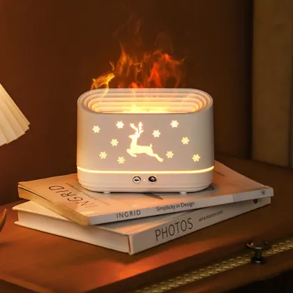 Flame Humidifier Essential Oil Aroma Diffuser Air Humidifier Aroma Diffuser