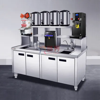 Bubble Tea Shop Equipment: Milk Tea Machines and Bar Counters