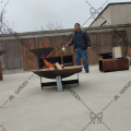 Corten Steel Metal Outdoor Fire Pits