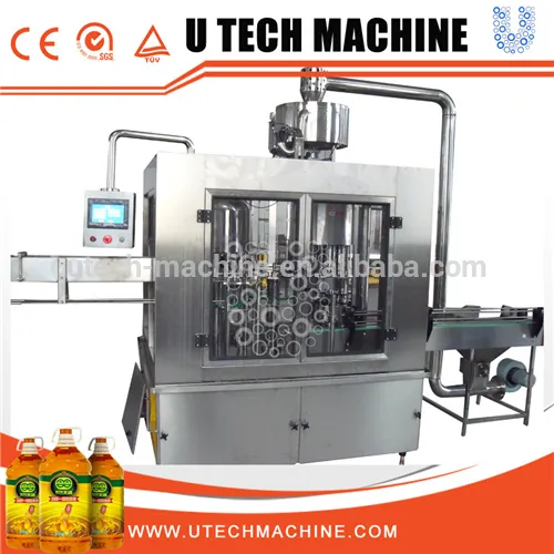 Automatic Mustard Oil Bottle Filling Machine/Cooking Oil Packing Machine