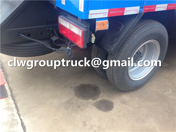 Tire and Spare One of Sewage Suction Truck