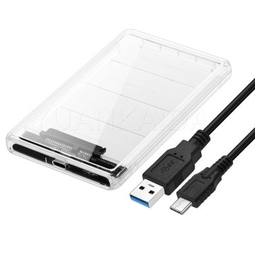 USB-C 3.0 Hard Drive Disk Enclosure Case