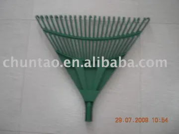 the cheap plastic garden rake