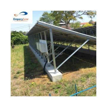Corner Ground Mount Pipe-Bracket Solar Mounting System for Solar Panels