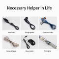 Essager Cable Organizer Wire Winder Clip Earphone Mouse Holder Cord Protector Cable Management For iPhone USB Cable Protection