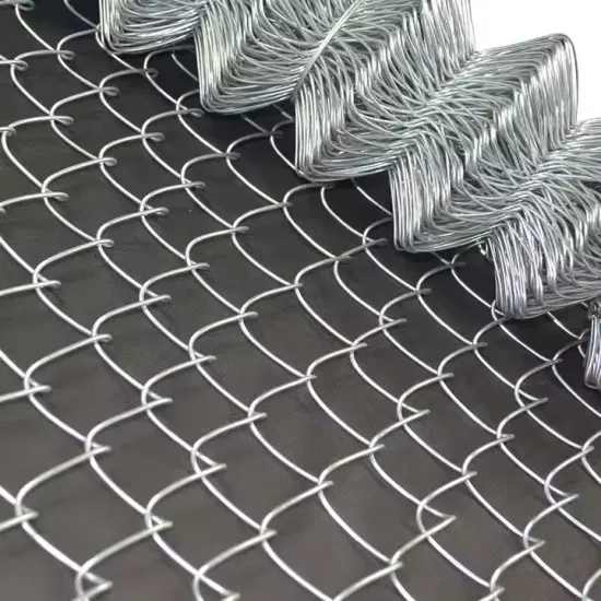 Hot Dipped Galvanized Chain Link Fence Cyclone Mesh