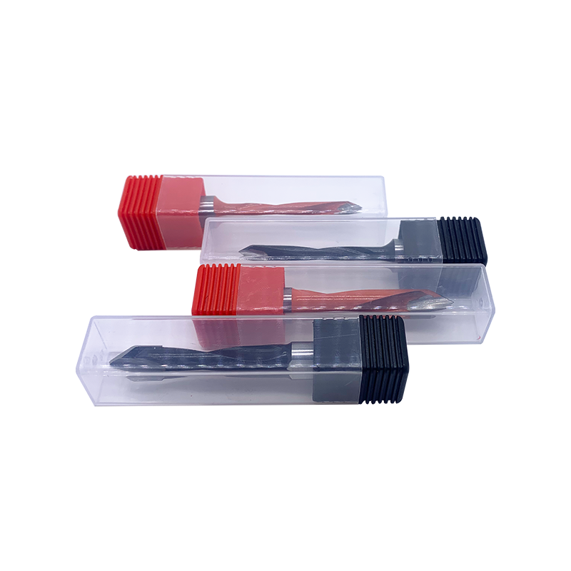 High Quality V-Tipped Full Carbide Through Hole Drill Bit for Woodworking Machines