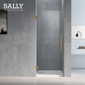 Sally Salle de bain à charnière Porte de boîtier de douche sans cadre