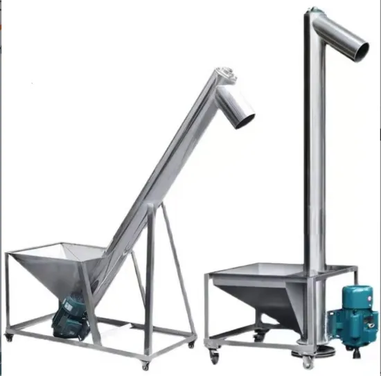 Spiral Flexible Screw Conveyor for Powder Materials - Price List