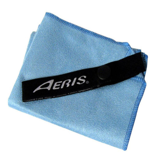 Blue Microsuede Microfiber Suede Sweat Towel