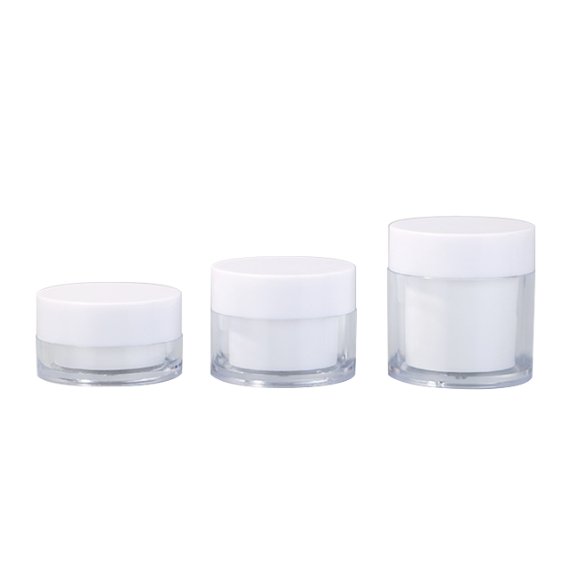 cosmetic face cream jar for skin care