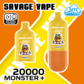 Savage Monster +20000 Puffs Eu Warehouse