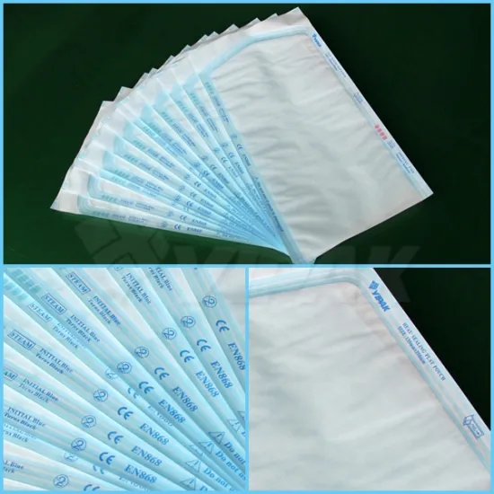 Sterile bags used for instruments sterilization