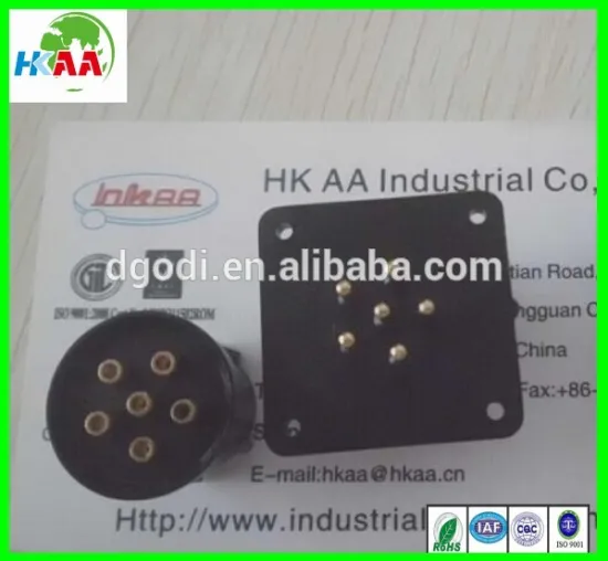FCI male female plastic plug 10 pin connector HCCPHPE24BKA90F