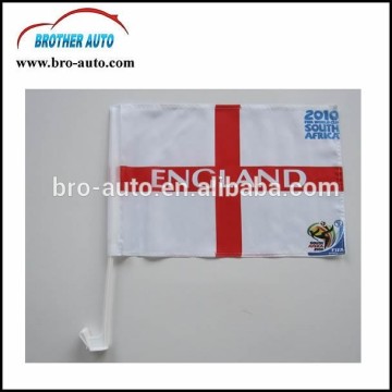 Hot sell cheap polyester side window car flag
