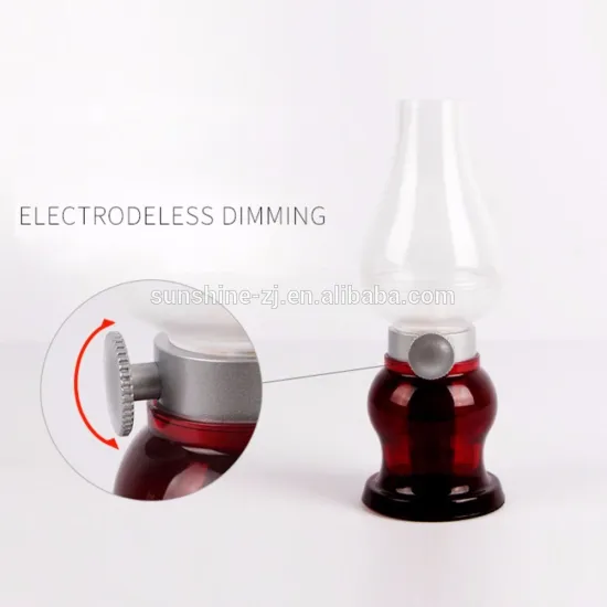 LED Blowing Control Vintage Kerosene Lamp