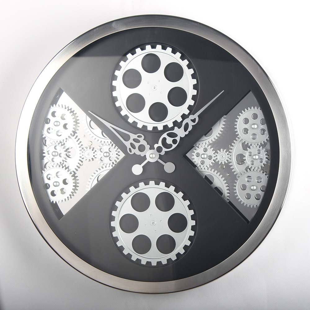 Wall Clocks With Exposed Gears