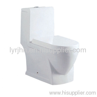 Ceramic Siamese White Toilet 