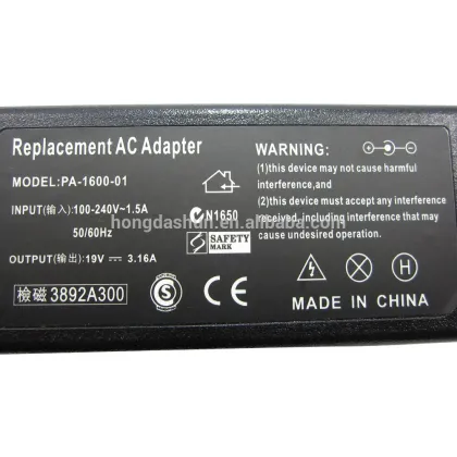 19V 3.16A 60W ac power adapter replacement for laptop Fujitsu