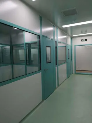 Aluminum Frame Hollow Double Tempered Glass View Window