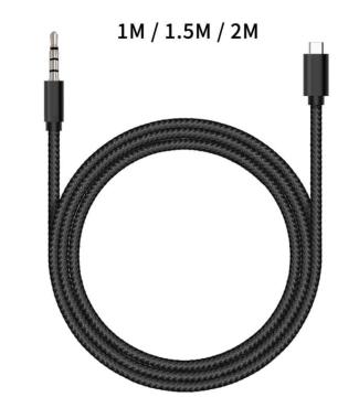 Type C to 3.5mm Aux Cable with Mic