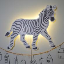 Luce murale di decorazione zebra multipla per interno