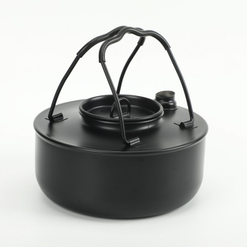 Black Coating Outdoor Boiling Kettle 1500ML