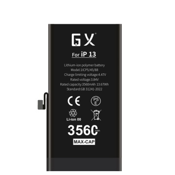 GX az Apple 13 -hoz, nagy kapacitású akkumulátorral