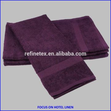 Solid color custom premium towel