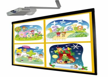 90 Inch Finger Multi Touch Electronic Ir Interactive Whiteboard With Hot Keys 90mt