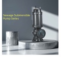 Submersible electric pump for sewage and waste
