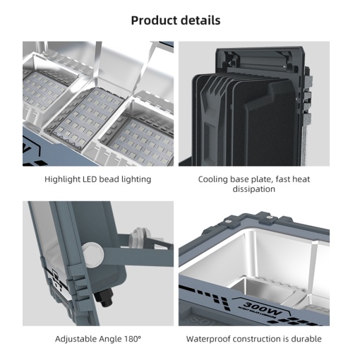 RGB Bluetooth Solar Floodlight