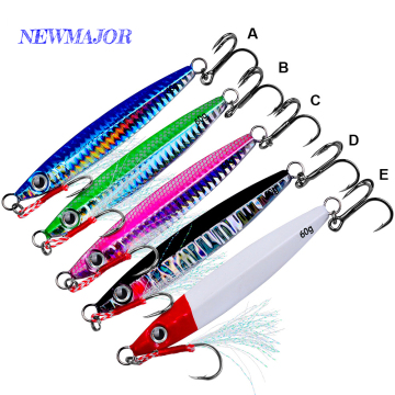 Newmajor 10G-60G Metallköder für Boots- und Meeresfischen mit Süßwasserfischdruck