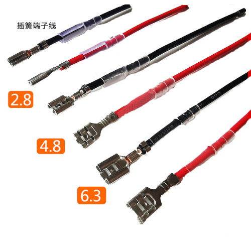 Spring terminal wire cable