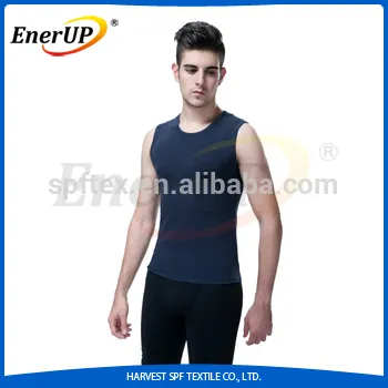 Mens Slimming Body Shaper Vest Shirt
