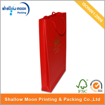 Offer glossy laminated paper shopping bag,glossy shopping bags.