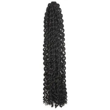 hot sale synthetic water wave hair water wave braiding hair water wave 18inch