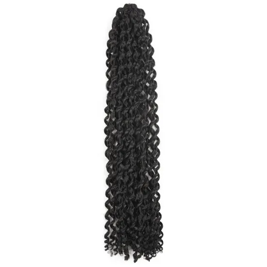 hot sale synthetic water wave hair water wave braiding hair water wave 18inch