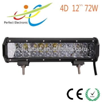 Hot! stable good quality 7.5''~50'' 4D lens LED work light bar with 12 months warranty