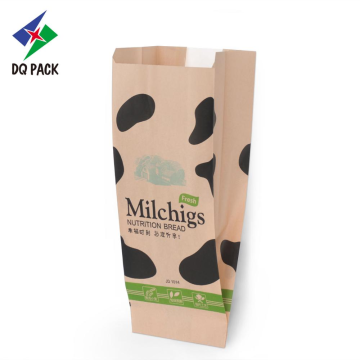 baked bread kraft paper pouch packaging