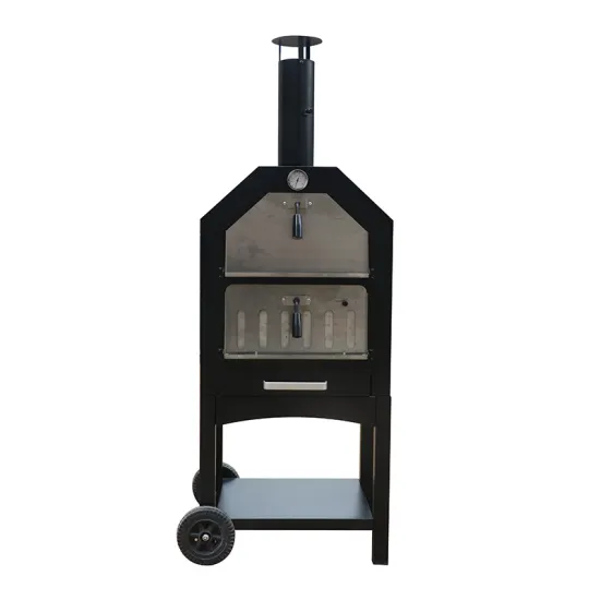 Pizza Oven Outdoor Wood Fired  Portable Stainless Steel Pellet Pizza Maker for Outside Backyard Camping