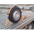 2'' 5T Tire Strap With 3 Rubber Blocks