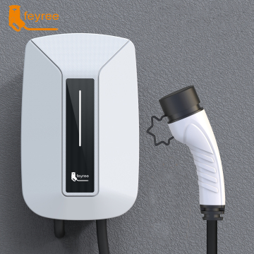 Feyree 220V 32A AC Single Phase Wall-Mounted EV Charging Station for Home Use