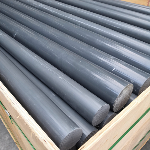 Big Diameter Grey PVC Solid Rod