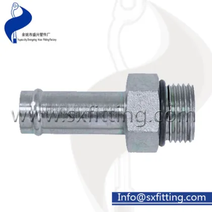 Parker Hydraulic hose barb fittings