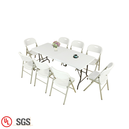 Industrial Foldable Dining Table Convenient To Carry