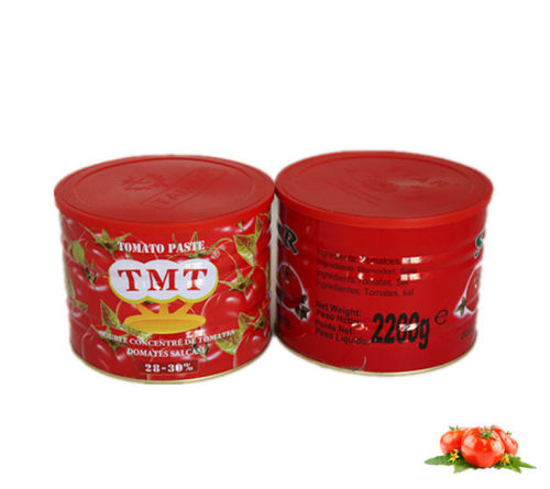 70g-4500g pâte de tomate en conserve pour la Gambie