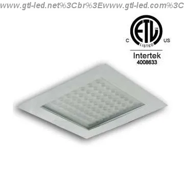 embedded type LED canopy light 400*400mm bracket