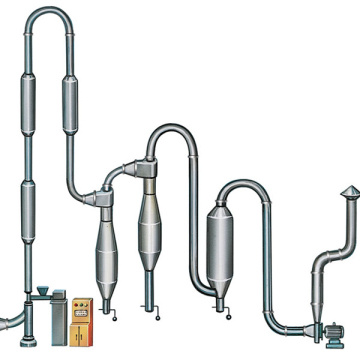 Air Stream Dryer untuk Phosphours